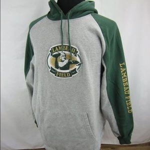 NFL Lambeau Field Mens Green Bay Hoodie Size XL
